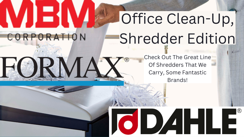 Get Ready For Office Clean-Up, Paper Shredder Edition