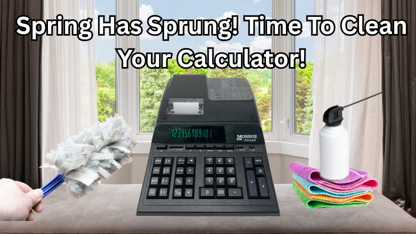 Spring Refresh: Essential Cleaning & Maintenance for Your Monroe Printing Calculator