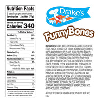 Drake's Funny Bones (Nutritional Information)