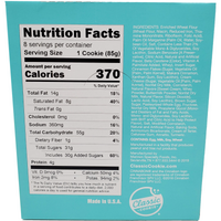 Classic Cookie Soft Baked Cookies made with Cinnamon and Cream Cheese Chips, 2 Boxes, 16 Individually Wrapped Cookies Nutritional Information