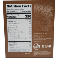 Classic Cookie Soft Baked Brownie Rounds made with Chocolate Candies Nutrition Facts