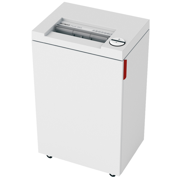 MBM Destroyit 2445CC P-4 Cross-Cut Deskside Shredder (DSH0065) (Front View)