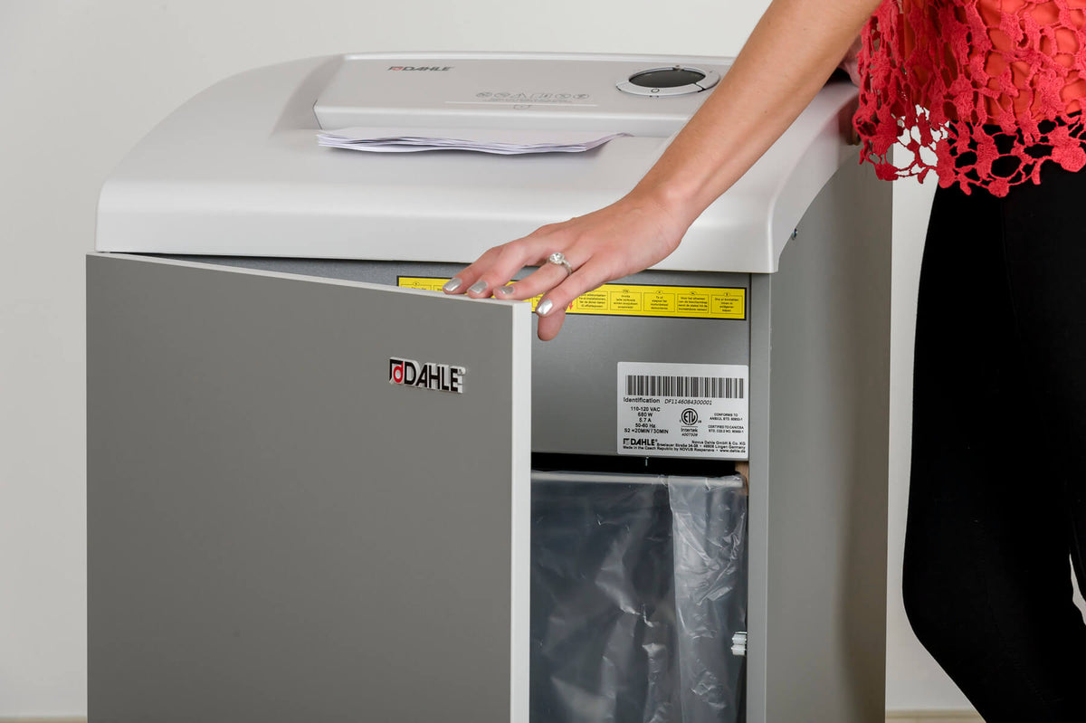 Dahle 40334 High Security Paper Shredder, Extreme Cross Cut