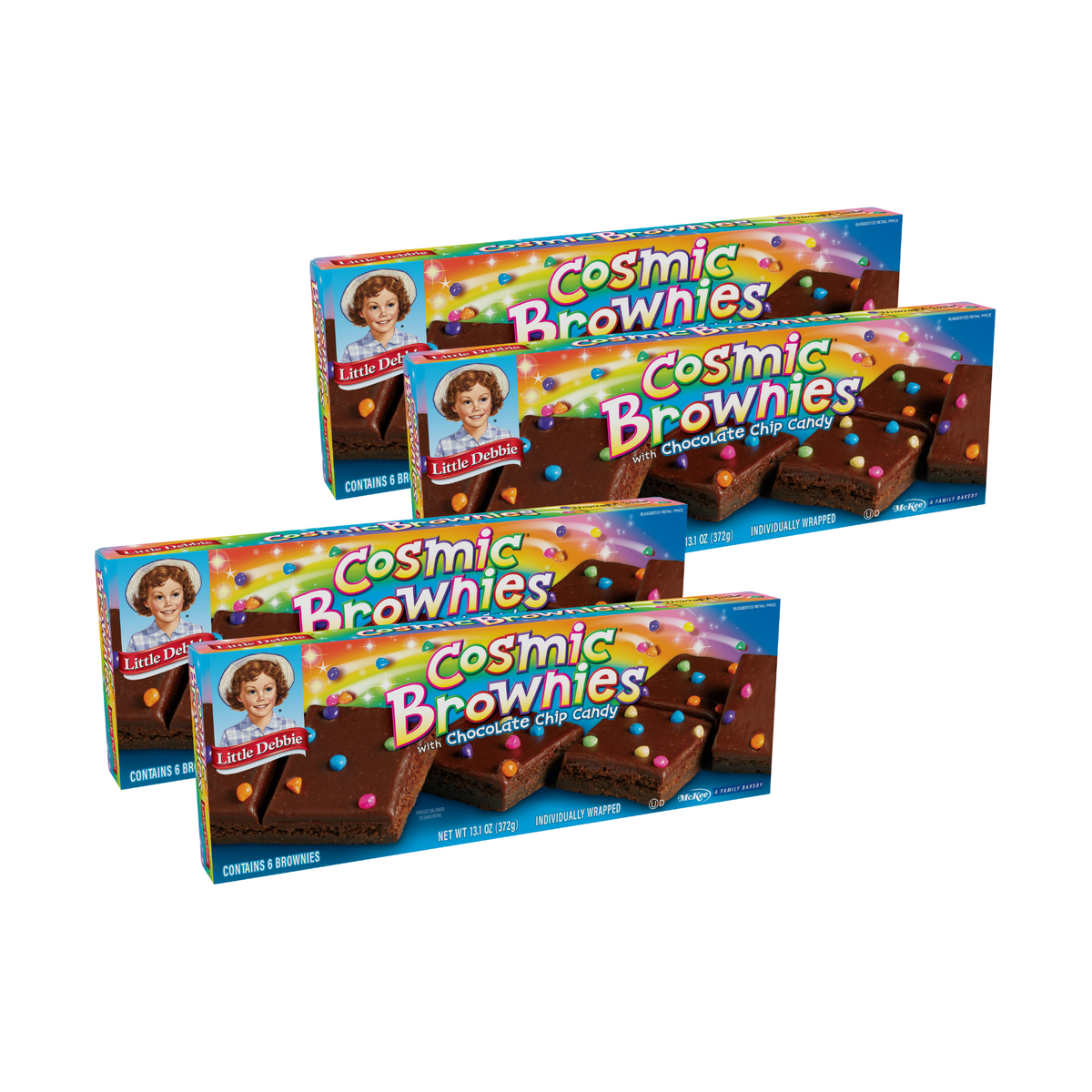 Little Debbie Cosmic Brownies, 4 Box Bundle