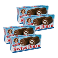 Little Debbie Swiss Cake Rolls, 4 Box Bundle