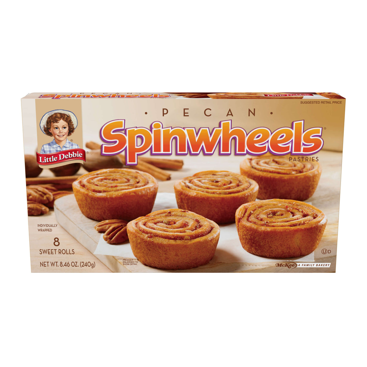 Little Debbie Pecan Spinwheels