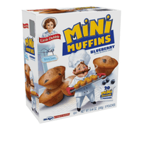 1 box of Little Debbie Blueberry  Mini Muffins