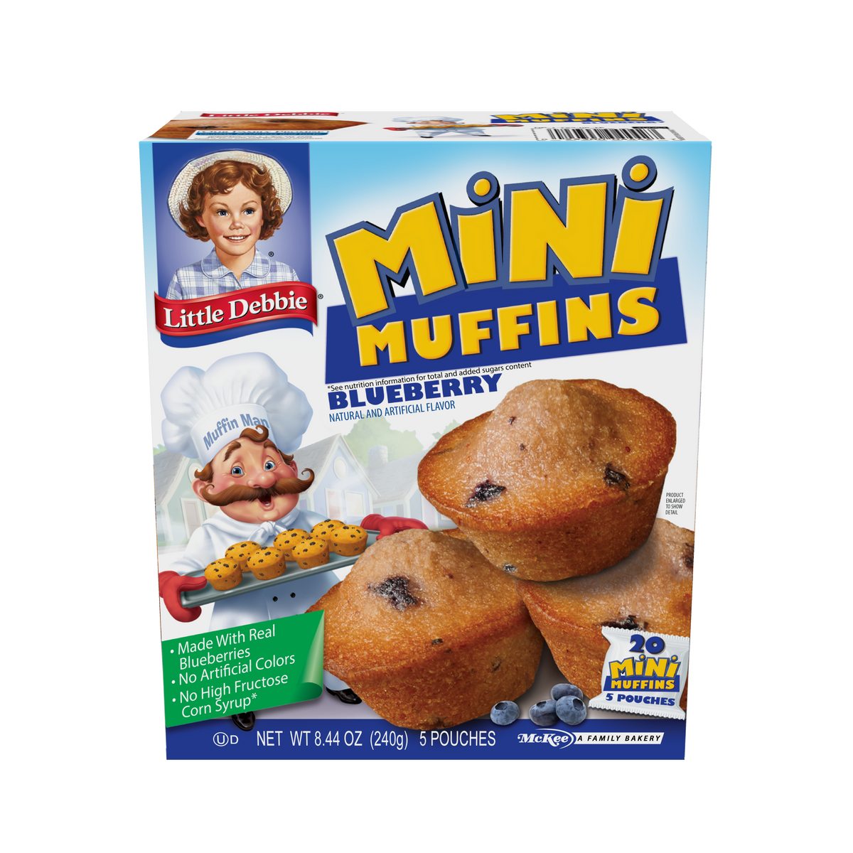 Little Debbie Blueberry Mini Muffins