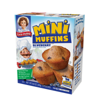 Little Debbie Blueberry Mini Muffins (Left)