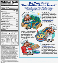 Little Debbie Blueberry Mini Muffins Nutrition Facts