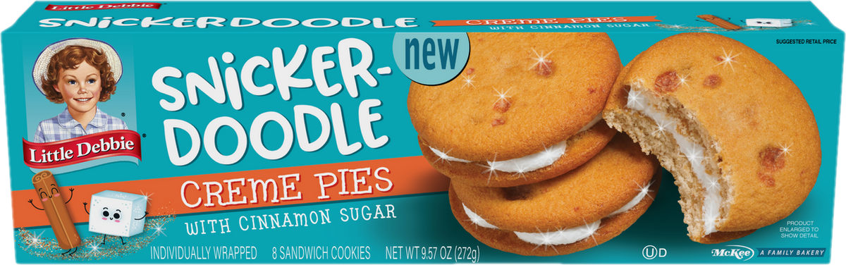 Little Debbie Snickerdoodle Creme Pies