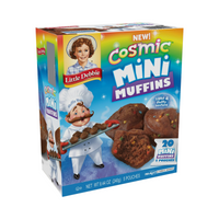 1 box of Little Debbie Cosmic Mini Muffins