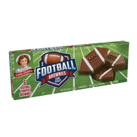Little Debbie Football Brownies, 4 Boxes – 24 Individually Wrapped Fudge Brownies