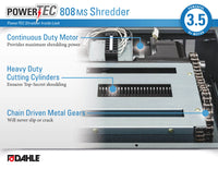 Dahle 808 MS Media Shredder