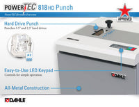 Dahle 818 HD Hard Drive Punch