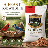 Wakefield Virginia Peanuts Shelled Animal Peanuts, 45 LBS