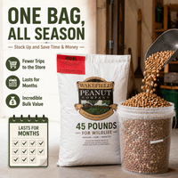 Wakefield Virginia Peanuts Shelled Animal Peanuts, 45 LBS