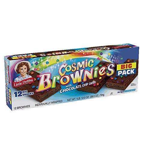 Little Debbie Cosmic Brownies Big Pack (Right)