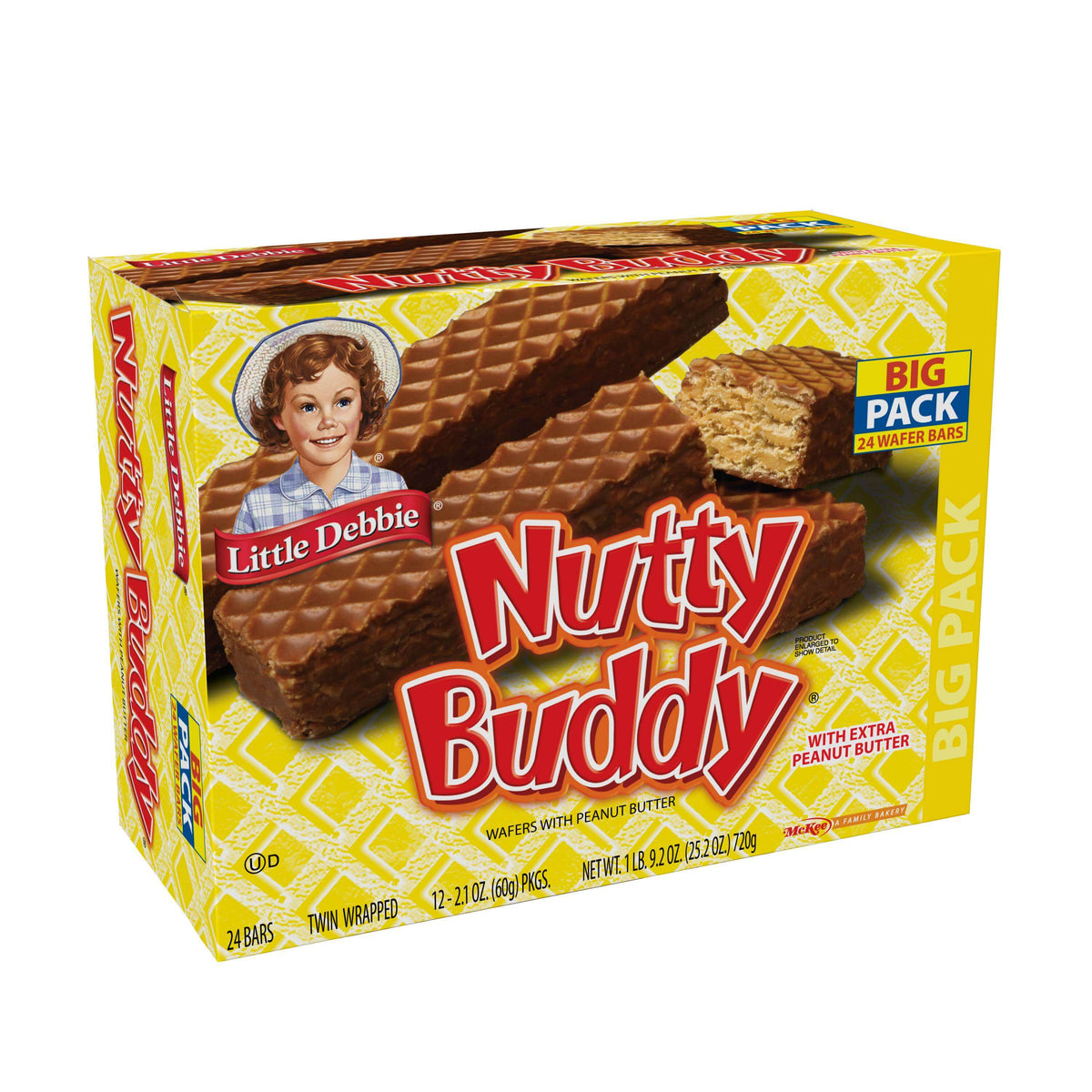 Little Debbie Nutty Buddy Bars Big Pack