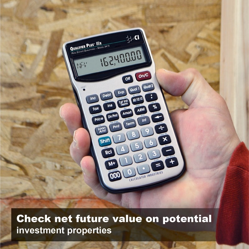 Check net future value on potential investment properties