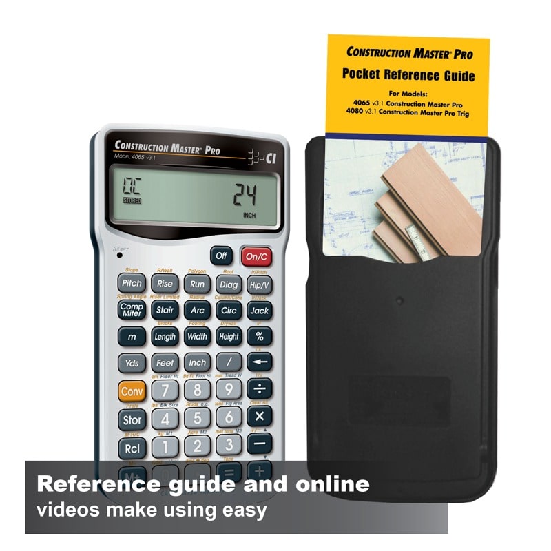 Reference guide and online videos make using easy