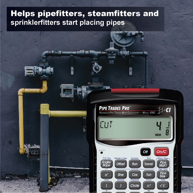 Helps pipefitters, steamfitters and sprinklerfitters start placing pipes