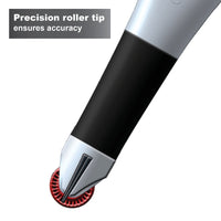 Precision roller tip ensures accuracy
