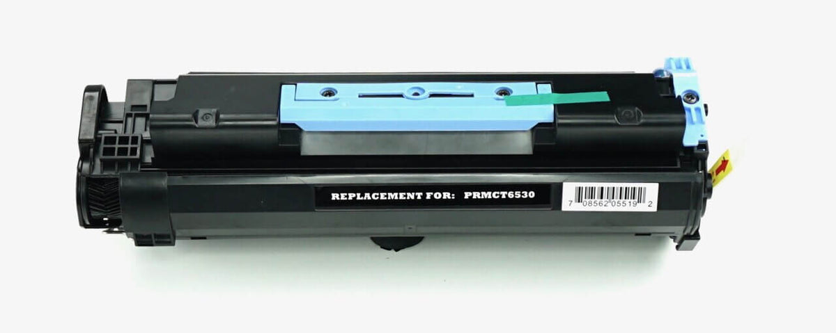 This is the front view of the Canon 106 black replacement laserjet toner cartridge by NXT Premium toner