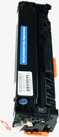 This is the right side view of the Canon 118 cyan replacement laserjet toner cartridge by NXT Premium toner