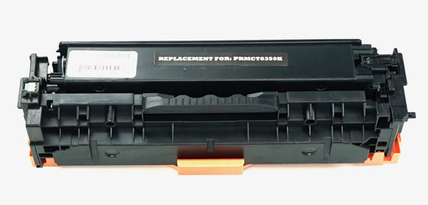 This is the front view of the Canon 118 black replacement laserjet toner cartridge by NXT Premium toner