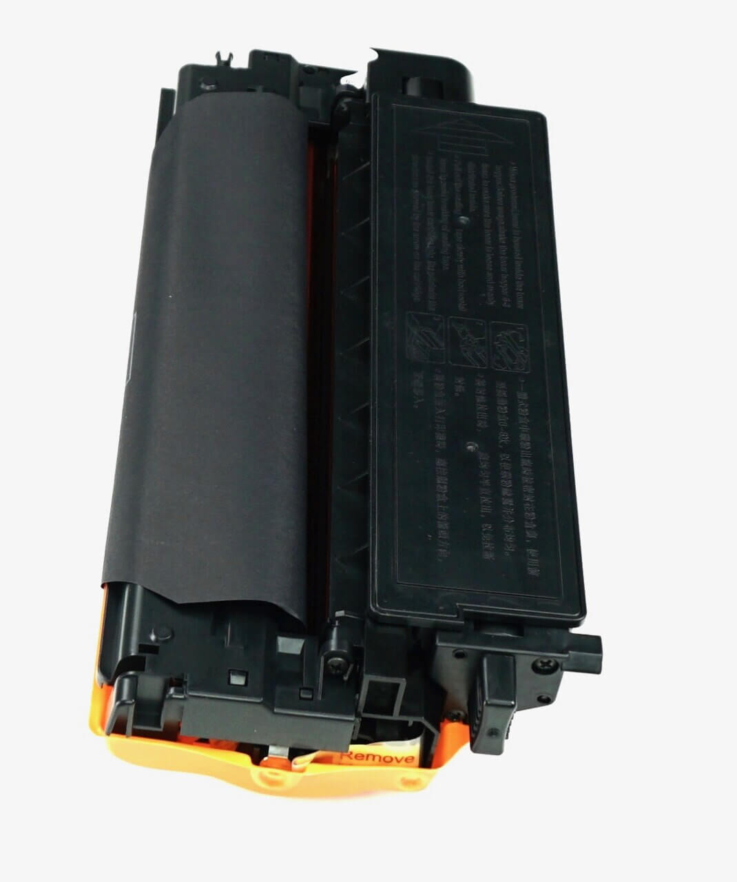 This is the second side view of the Canon E40 black replacement laserjet toner cartridge by NXT Premium toner