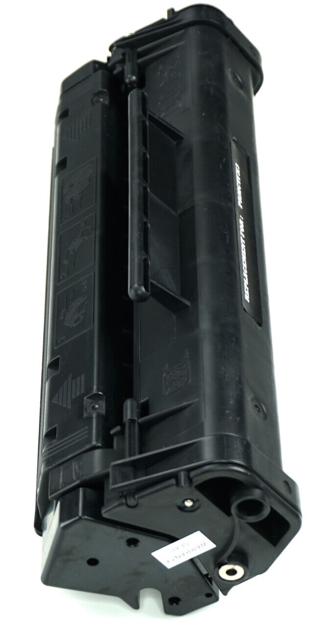 This is the second back view of the Canon FX-3 black replacement laserjet toner cartridge by NXT Premium toner