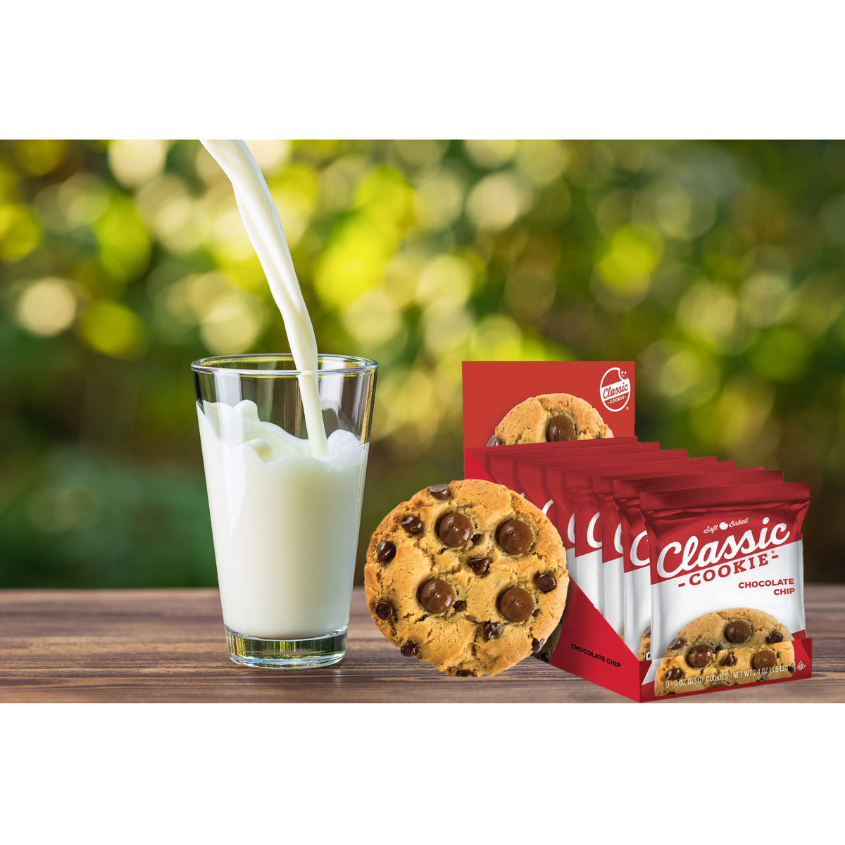 Classic Cookie Soft Baked Variety Pack, 48 Individually Wrapped Cookies, 3 oz Per Cookie