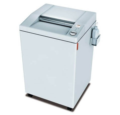 Front view of MBM Destroyit 4005 Cross Cut Shredder