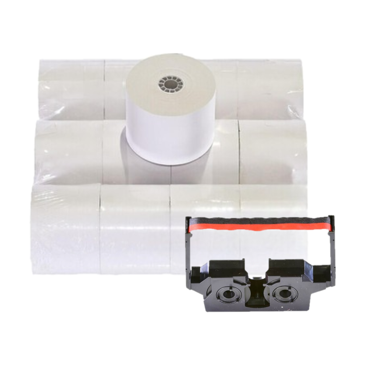 Monroe Calculator Supply Kit (6 Ribbons and 12 Rolls of Paper) (P51S)