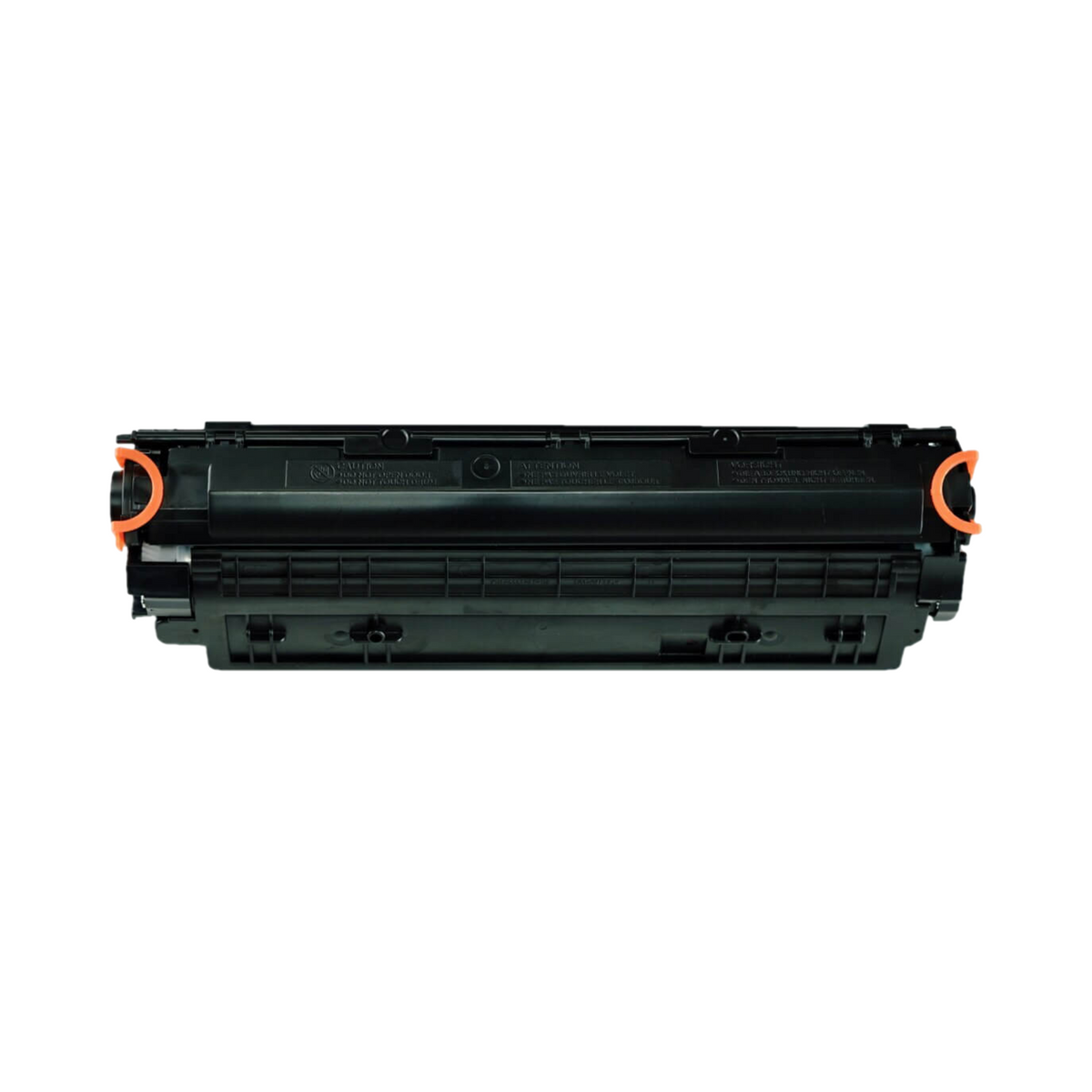 This is the back view of the Canon 128 replacement laserjet toner cartridge by NXT Premium toner