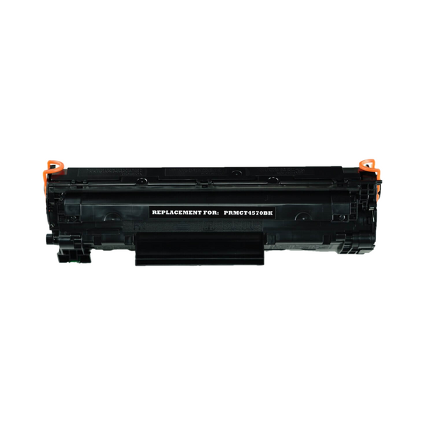 This is the front view of the Canon 128 replacement laserjet toner cartridge by NXT Premium toner