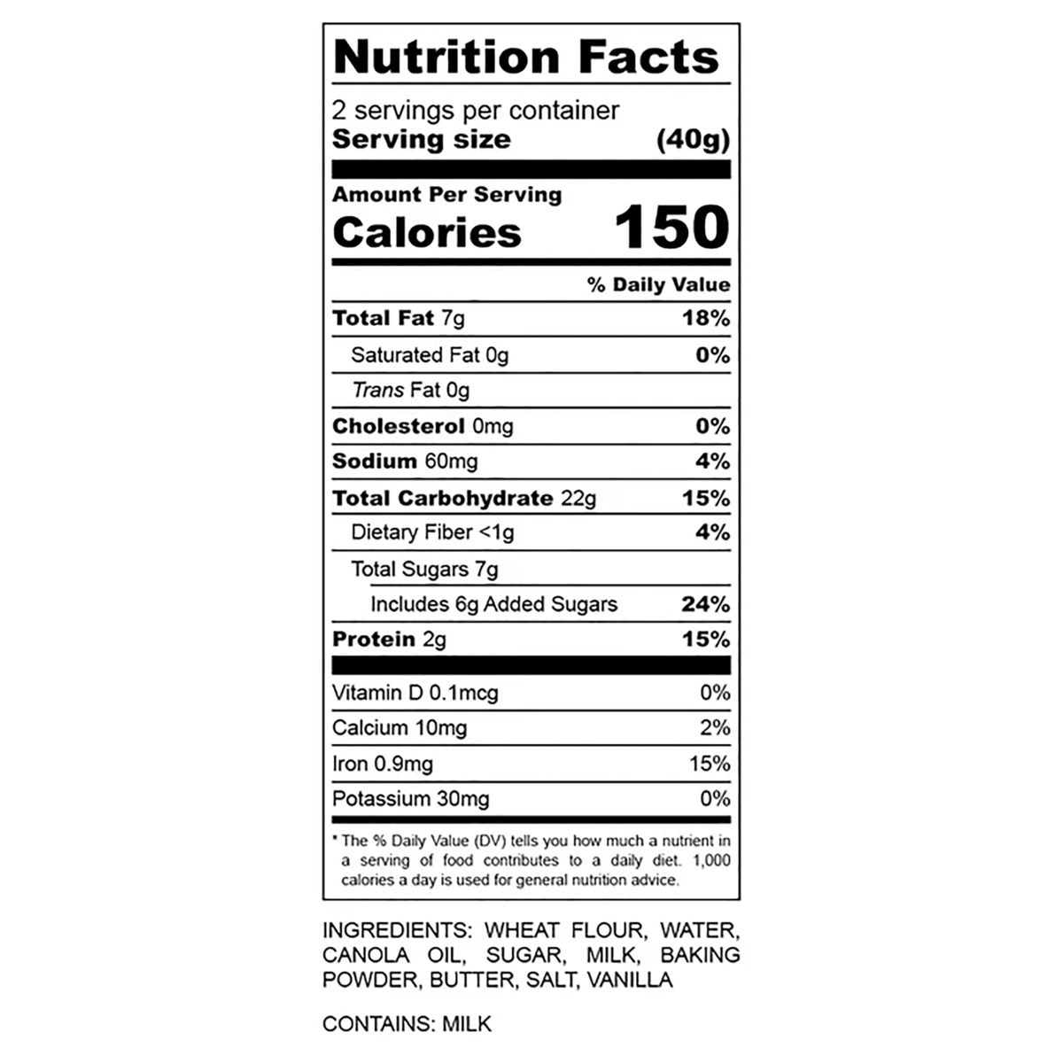 Titi's Kitchen Chin Chin Nigerian Snack (Nutrition)