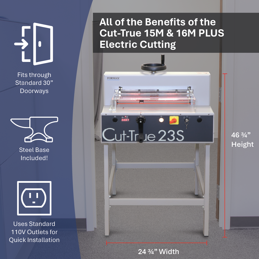 Formax Cut-True 23S Semi-Automatic Guillotine Cutter