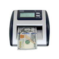 AccuBANKER D500 Automatic Counterfeit Bill and Value Detector (Front)