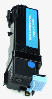 This is the second side view of the Dell 769T5 Cyan replacement laserjet toner cartridge by NXT Premium toner