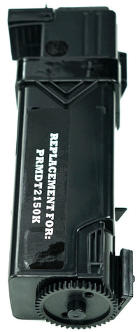 This is the side view of the Dell 899WG black replacement laserjet toner cartridge by NXT Premium toner