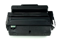 This is the back view of the Dell C7D6F black replacement laserjet toner cartridge by NXT Premium toner