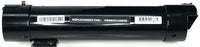 This is the front view of the Dell N848N black replacement laserjet toner cartridge by NXT Premium toner