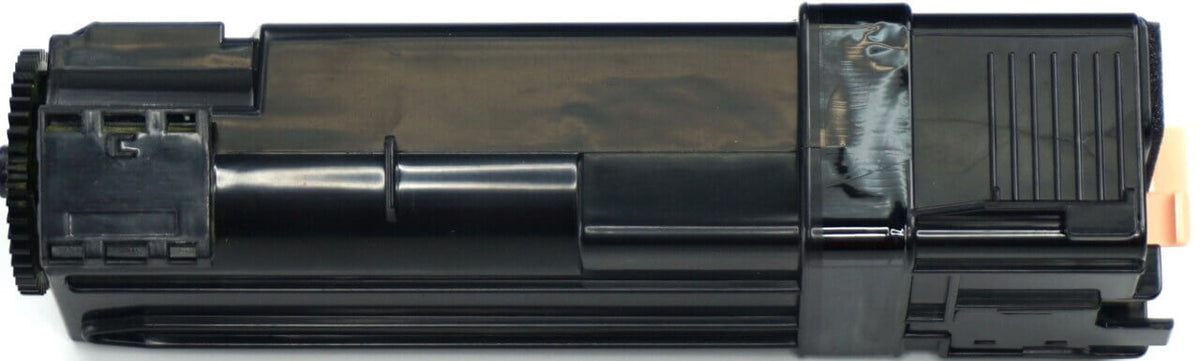 This is the back view of the Dell NPDXG yellow replacement laserjet toner cartridge by NXT Premium toner