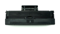 This is the back view of the Dell YK1PM black replacement laserjet toner cartridge by NXT Premium toner
