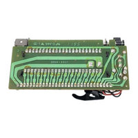 Monroe 3150/4150 Printing Calculator Replacement Mag Block - 22 Columns (EW25017007) (Front View)