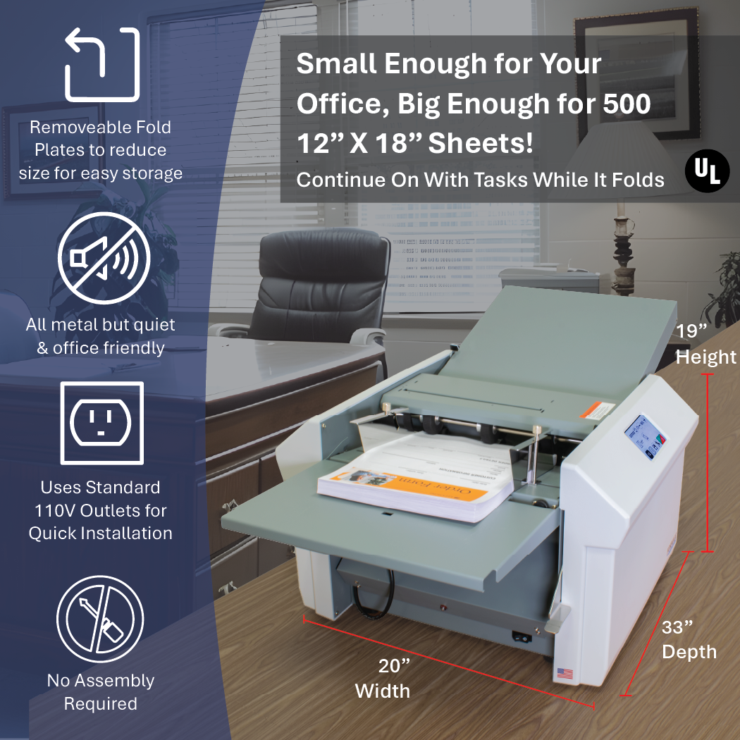 FD 386 Automatic Touchscreen Document Folder