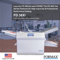 Formax FD 38Xi Fully-Automatic Touchscreen Document Folder