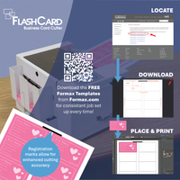 Formax FlashCard Business Card Cutter